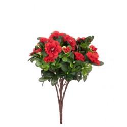 Artificial Azalea Plants Red 36cm - A150 B4
