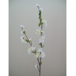Artificial Cherry Blossom Branch Cream 89cm - B020A B2