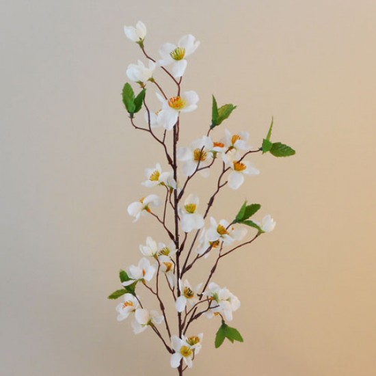 Artificial Orange Blossom Branch White 79cm - B060 B3