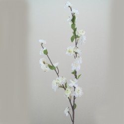 Artificial Cherry Blossom Branch Cream 89cm - B020 B3