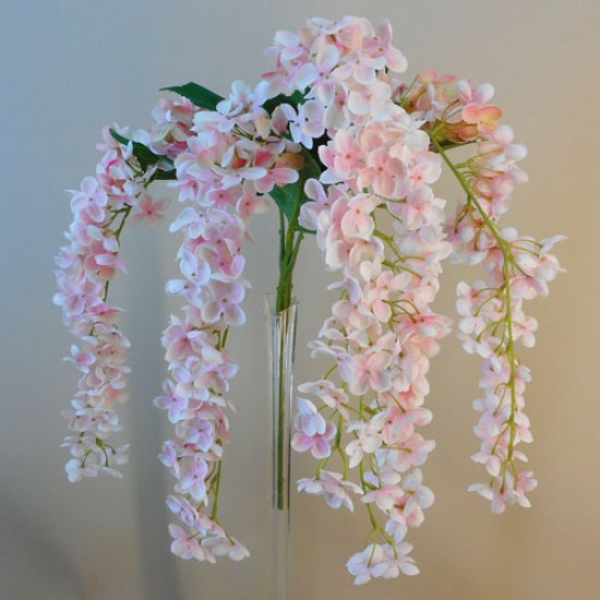 Trailing Artificial Blossom Pink 83cm - B067 A1