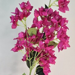 Artificial Bougainvillea Spray Hot Pink 120cm - B095 C1