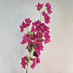 Artificial Bougainvillea Spray Hot Pink 120cm - B095 C1