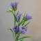 Artificial Campanula Bell Flowers Purple 49cm - B070 A4