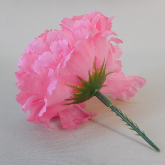 Short Stem Carnation Pink 9cm - C073 