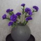 Fleur Artificial Carnations Bunch Purple 45cm - C253 C3