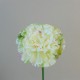 Silk Carnations Cream and Green 38cm - C003 B4