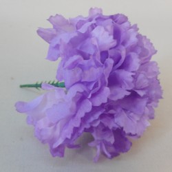 Short Stem Carnation Lavender Purple 9cm - C068 FF2