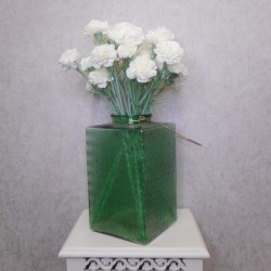 Artificial Spray Carnations Cream 60cm - C037 D4