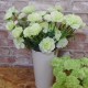 Fleur Artificial Carnations Bunch Green 45cm - C255 C3
