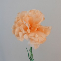 Silk Carnations Peach 45cm - C001N BX10