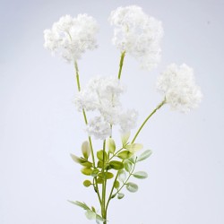 Artificial Chervil Flowers White 62cm - C002 EE1