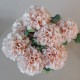 Artificial Ball Chrysanthemum Bunch Apricot 43cm - C029 EE1