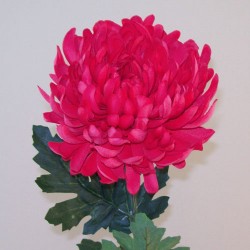 Artificial Bloom Chrysanthemum Cerise Pink - C179 B1
