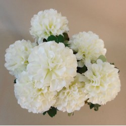Artificial Ball Chrysanthemum Bunch Cream - C040 A1