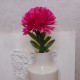 Pompom Chrysanthemum Carnival Hot Pink 80cm - C136 D4