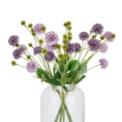 Purple Chrysanthemum Bouquet 60cm - C076 BB1