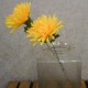 Artificial Spider Chrysanthemums Carnival Yellow 64cm - S074 R3