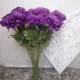 Artificial Flowers Bloom Chrysanthemums Purple 82cm - C259 D4