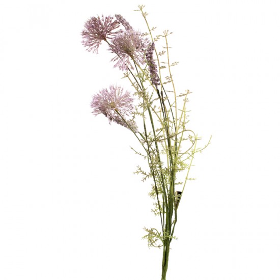 English Meadow Artificial Flowers Purple Cornflowers 60cm - C126 FF3
