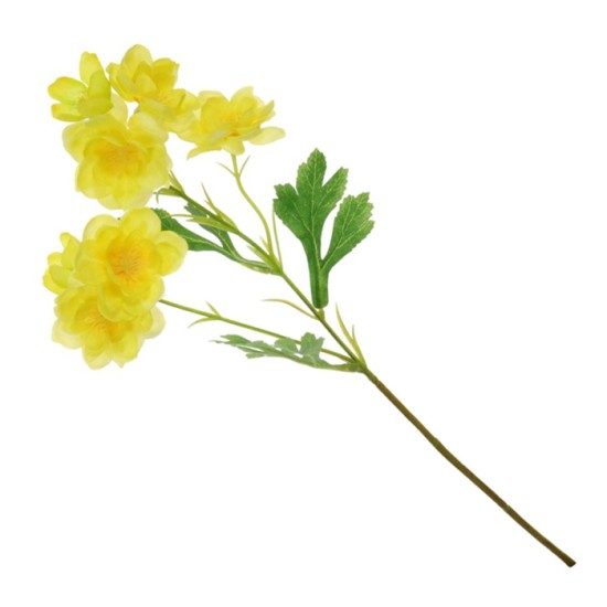 Artificial Cranesbill Yellow 47cm - C047 A4