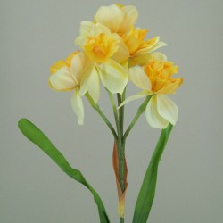 Artificial Daffodil Spring Cheer 62cm - D004 