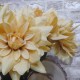 Artificial Dahlia Mustard Yellow 52cm - D181 D3