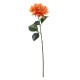 Artificial Dahlia Orange 61cm - D190 D4