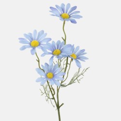 Artificial Daisy Blue 52cm | Silk Daisies - D005 COMING SOON