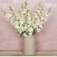 Luxury Ivory Silk Delphinium or Larkspur 72cm - D034 D3