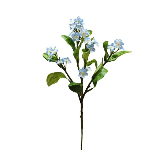 Artificial Forget Me Not plant Blue 24cm - F052 G2