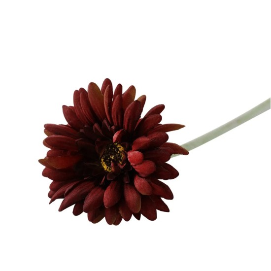 Artificial Gerbera Burgundy Small 53cm - G027 E3