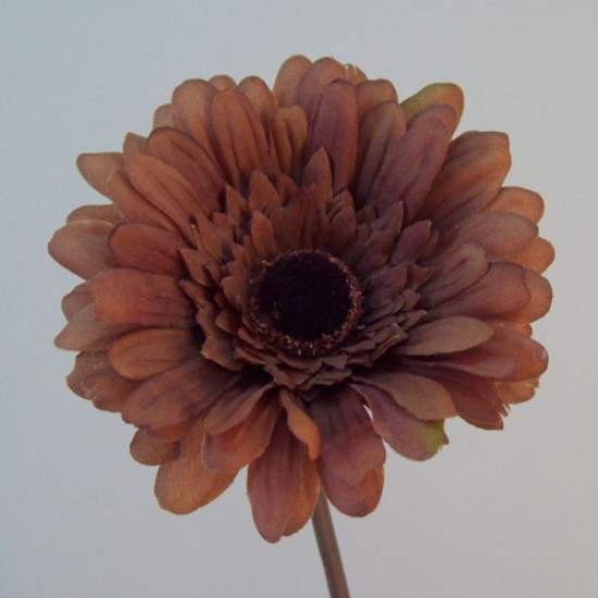 brown artificial flowers