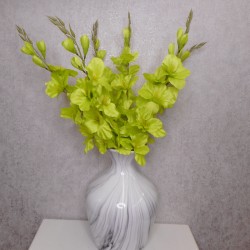 Artificial Gladiola Lime Green 79cm - G015 HH4