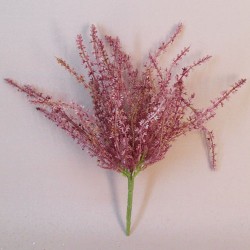Artificial Heather Plants Pink Purple 28cm - H062 F4