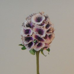 Artificial Honeycomb Flowers Purple 58cm - H053 H4