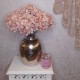 Artificial Hydrangea Blush Pink Peach 50cm - H104 H3