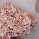 Artificial Hydrangea Blush Pink Peach 50cm - H104 H3