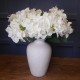 Artificial Hydrangeas Bush White 50cm - H030 DD2