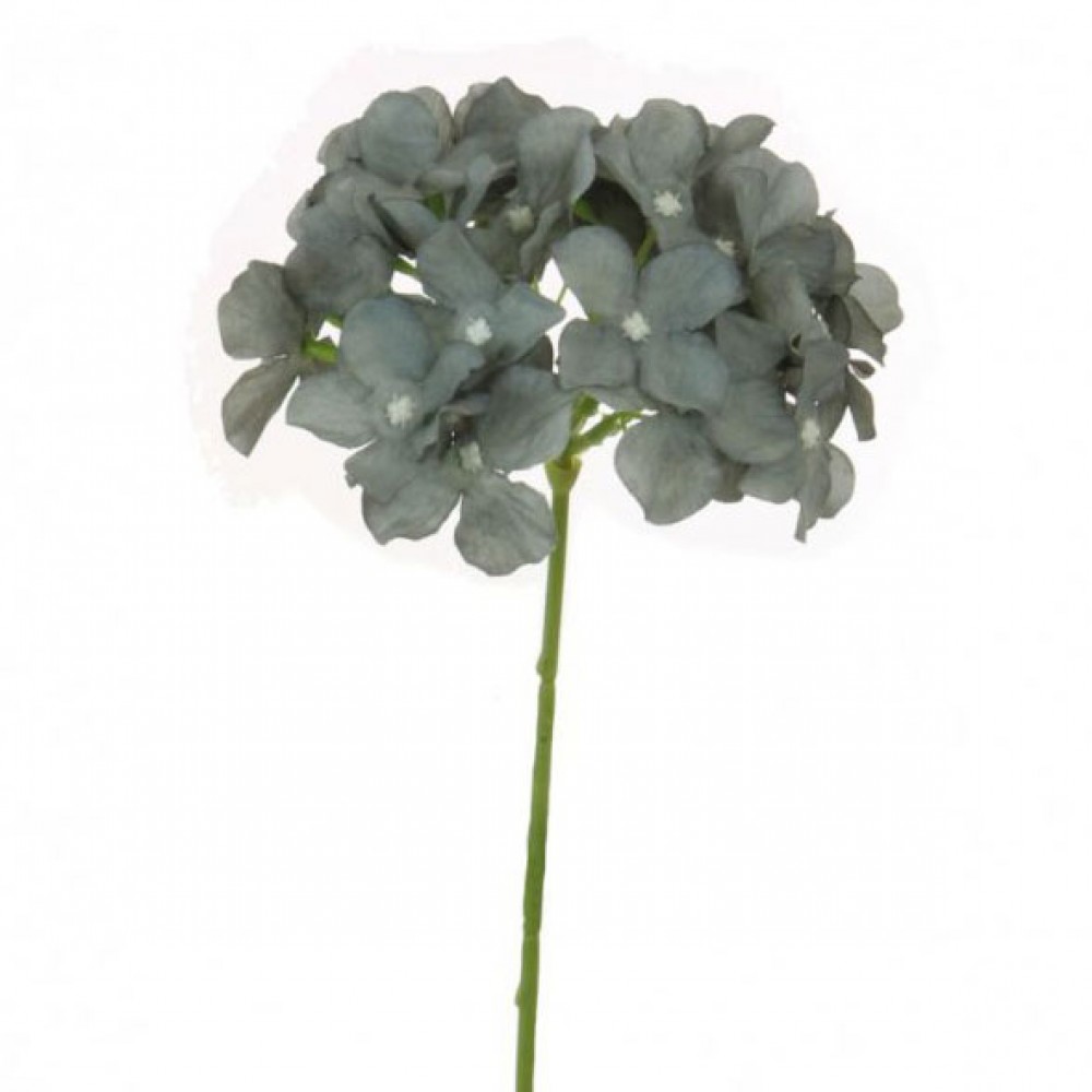 Artificial Hydrangea Grey 62cm | Artificial Flowers