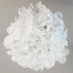 Artificial Hydrangeas Bundle White 28cm - H012 G1