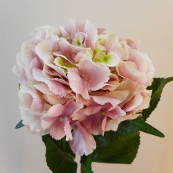 Giant Silk Hydrangeas Vintage Pink 64cm - H042 F4