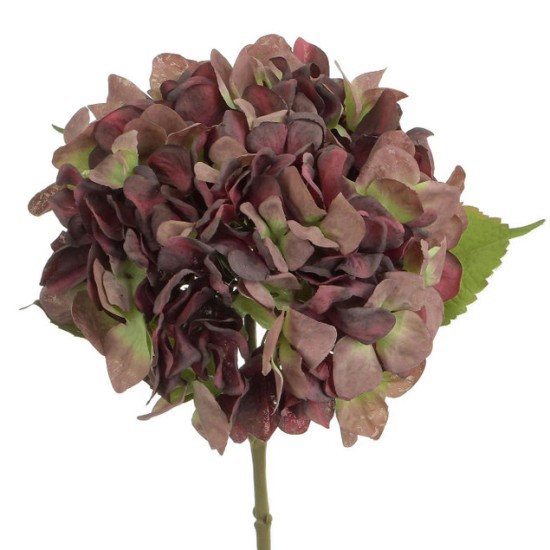 Artificial Hydrangeas Mulberry 60cm - H003 FF4 Artificial Hydrangeas Mulberry 60cm - H003 FF4
