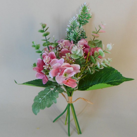 Lotte Hydrangeas Bouquet Pink 38cm - H166 Q2