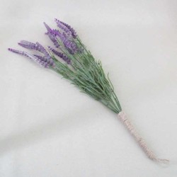 Artificial Lavender Bundle with Rope Hanger 48cm - L042 GS3B