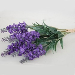 Artificial Lavender in Bloom Bundle 30cm - L025 