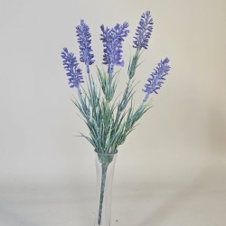 Fleur Artificial Lavender Bunch Purple 34cm - L166 I3