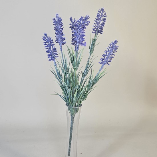 Fleur Artificial Lavender Bunch Purple 34cm - L166 I3