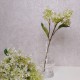 Short Stem Artificial Lilac Blossom Cream 37cm - L020 I3