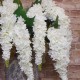 Large Artificial Lilac Blossom White Flowers 116cm - L144 S1